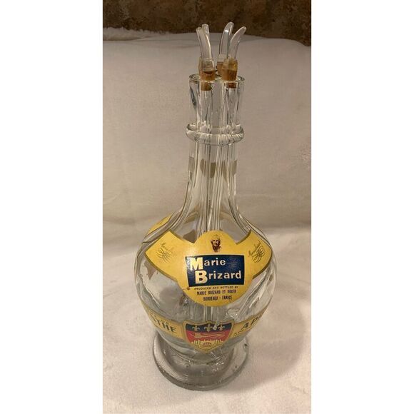 5 VINTAGE EMPTY ALCOHOL bar BOTTLES LOT whisky - Picture 6 of 7